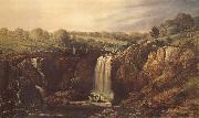 Thomas Clark The Wannon Falls Spain oil painting artist